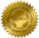 Master Certified Machinery & Equipment Appraiser (MCMEA) seal